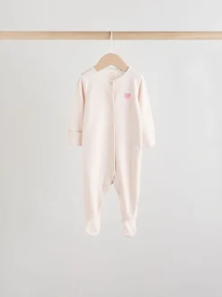 Babypakjes En Babypyjama's*Next Roze - 7 Pack Baby slaappakken (0mnd-3jr)