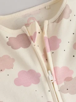 Babypakjes En Babypyjama's|Next Roze - 4 Pack Baby-pyjama's met tweewegrits (0mnd -3jr)