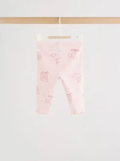 Truien En Breisels|Sweaters En Hoody´S|Next - Baby Sweatshirt and Leggings 2 Piece Set (0mths-2yrs) Roze