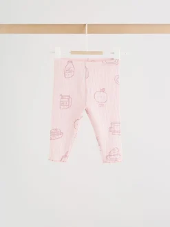 Truien En Breisels|Sweaters En Hoody´S|Next - Baby Sweatshirt and Leggings 2 Piece Set (0mths-2yrs) Roze