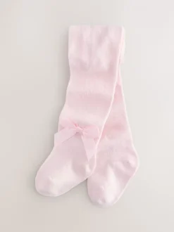 Sokken En Panty's*Next Roze - Babymaillot met strik (0mnd-2jr)