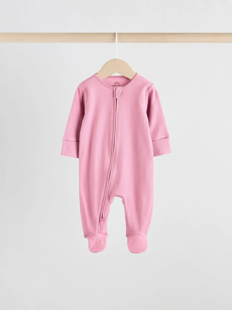 Babypakjes En Babypyjama's|Next Roze - Babypyjama's met tweewegrits (0-2jr)