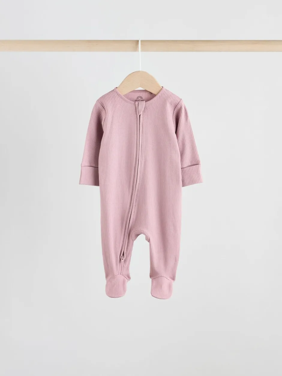 Babypakjes En Babypyjama's|Next Roze - Babypyjama's met tweewegrits (0-2jr)