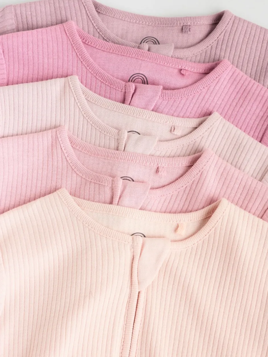 Babypakjes En Babypyjama's|Next Roze - Babypyjama's met tweewegrits (0-2jr)