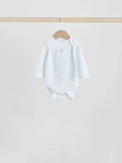 Rompertjes En Hemdjes*Next Roze - Babyrompertjes met lange mouwen