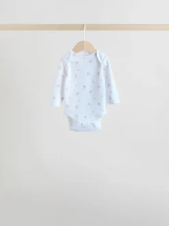 Rompertjes En Hemdjes|Next Roze - Babyrompertjes met lange mouwen