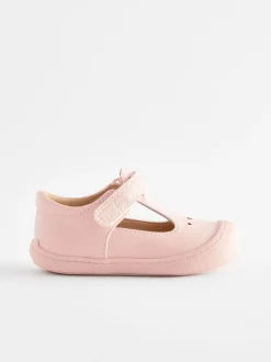 Babyschoenen*Next - Babyslofjes met T-bandje Roze
