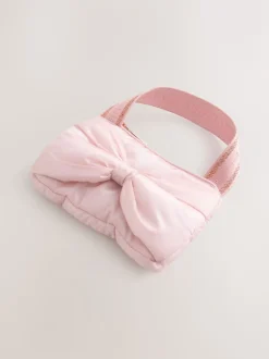 Jassen, Jacks En Kinderwagenpakjes|Schoolkleding*Baker by Ted Baker - Regenbestendige gewatteerde jas met geschulpte rand en afneembare tas Roze