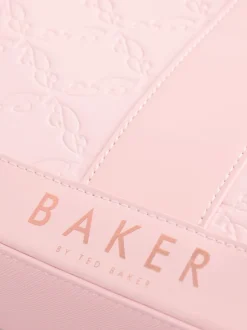 Tassen|Baker by Ted Baker - Embossed PU Tote Bag Roze