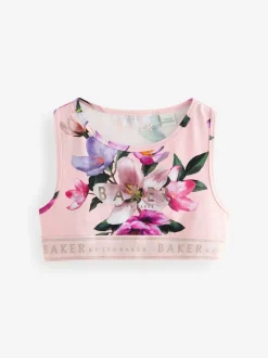 Alle Ondergoed|Baker by Ted Baker - set van 3 crop tops Roze