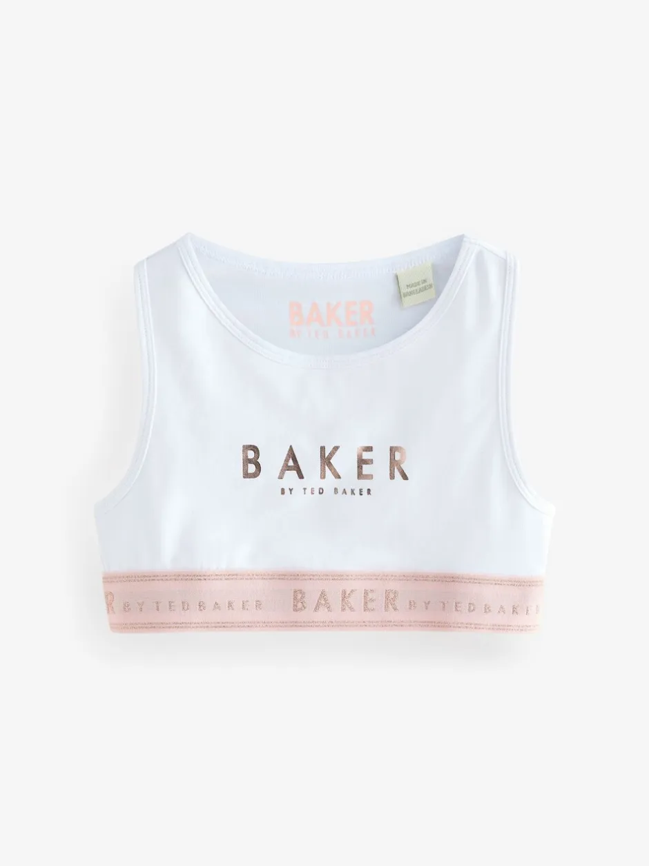 Alle Ondergoed|Baker by Ted Baker - set van 3 crop tops Roze