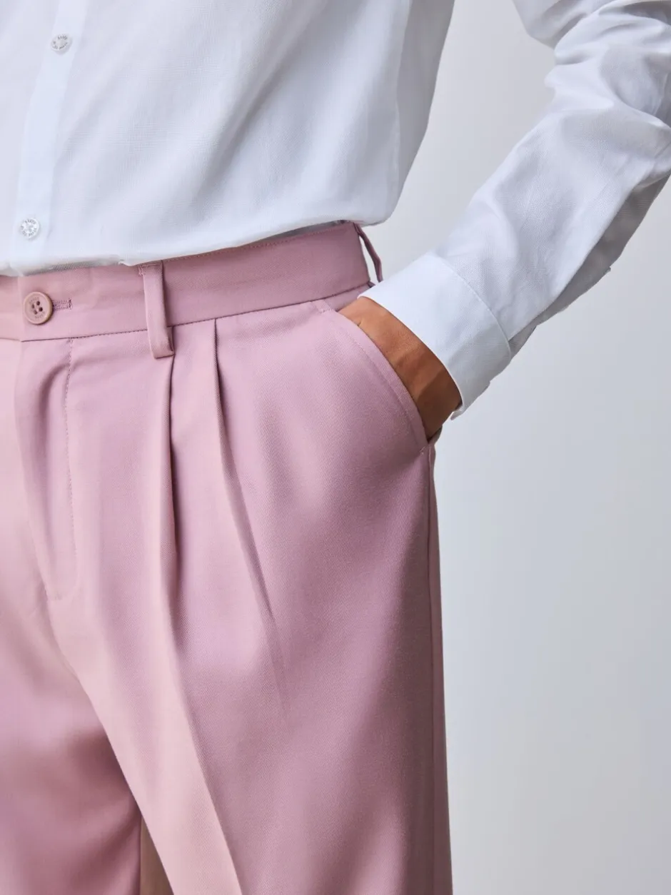 Kostuums En Herenvesten*Baker by Ted Baker Roze - kostuumbroek