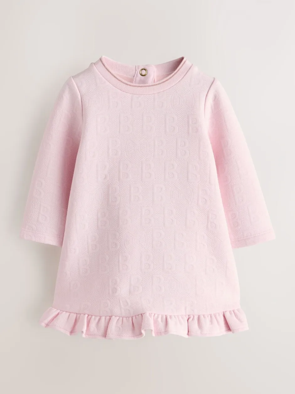 Jurken|Baker by Ted Baker - jacquard jurk Roze
