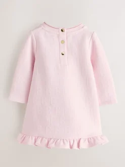 Jurken|Baker by Ted Baker - jacquard jurk Roze