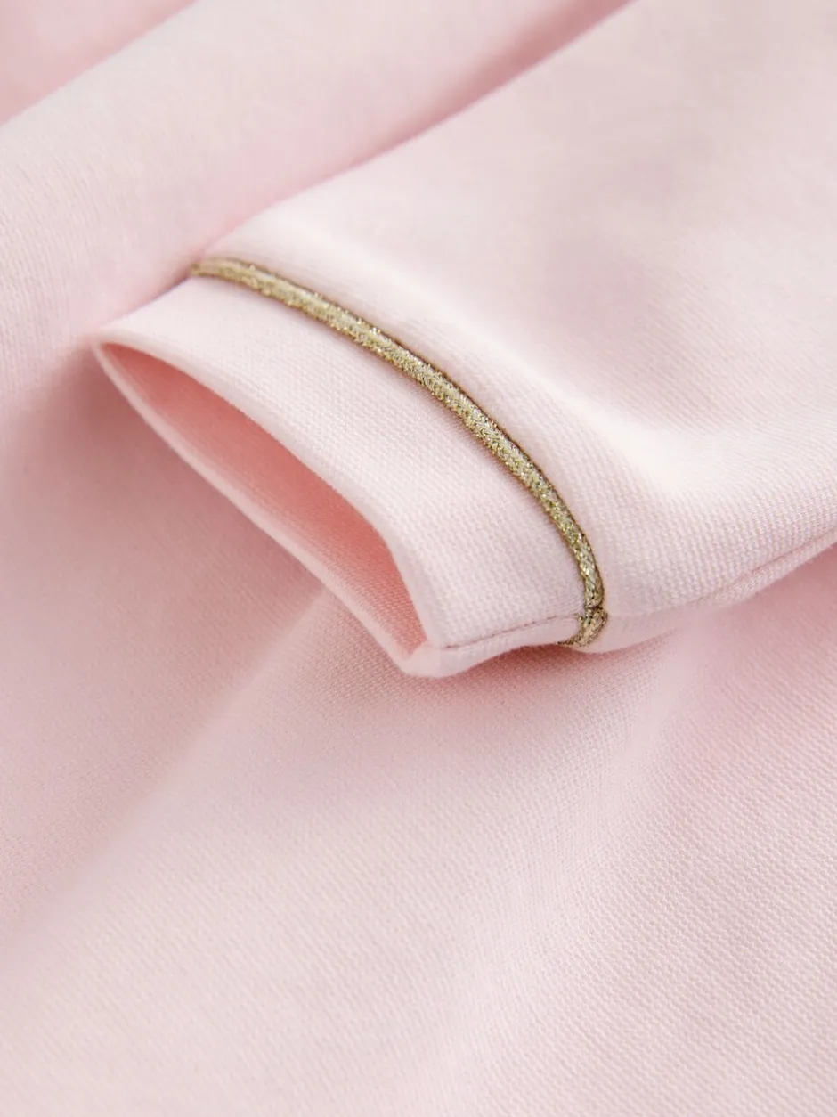 Gelegenheidskleding|Jurken*Baker by Ted Baker - Ponte-jurk met gegolfde rand Roze