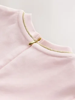 Gelegenheidskleding|Jurken*Baker by Ted Baker - Ponte-jurk met gegolfde rand Roze