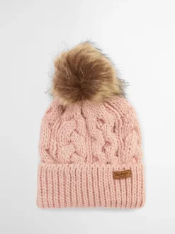 Mutsen, Handschoenen En Sjaals*Barbour Roze - ® Pom Benie Hat