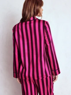 Pyjama's*Boden - Cotton Pyjama Shirt Roze