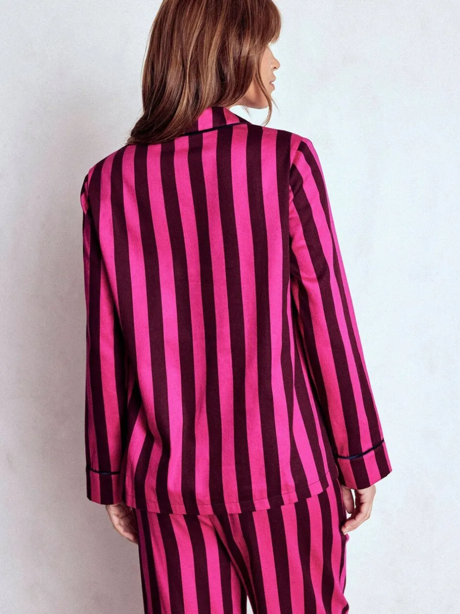 Pyjama's*Boden - Cotton Pyjama Shirt Roze