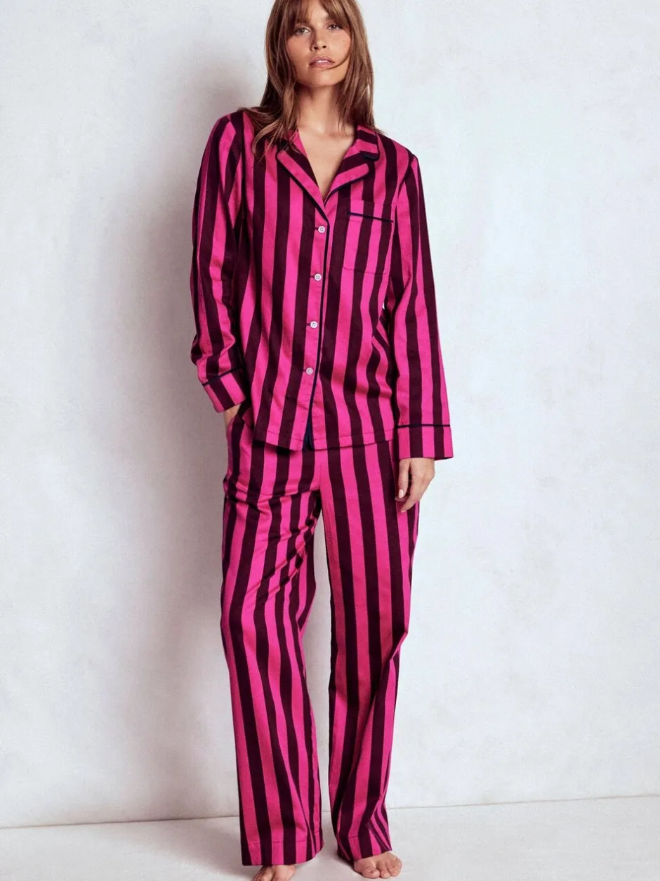Pyjama's*Boden - Cotton Pyjama Shirt Roze