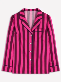 Pyjama's*Boden - Cotton Pyjama Shirt Roze