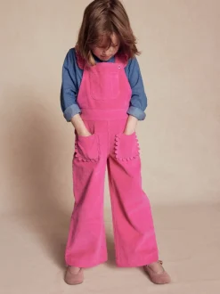 Tuinbroeken*Boden - Frill Dungarees Roze