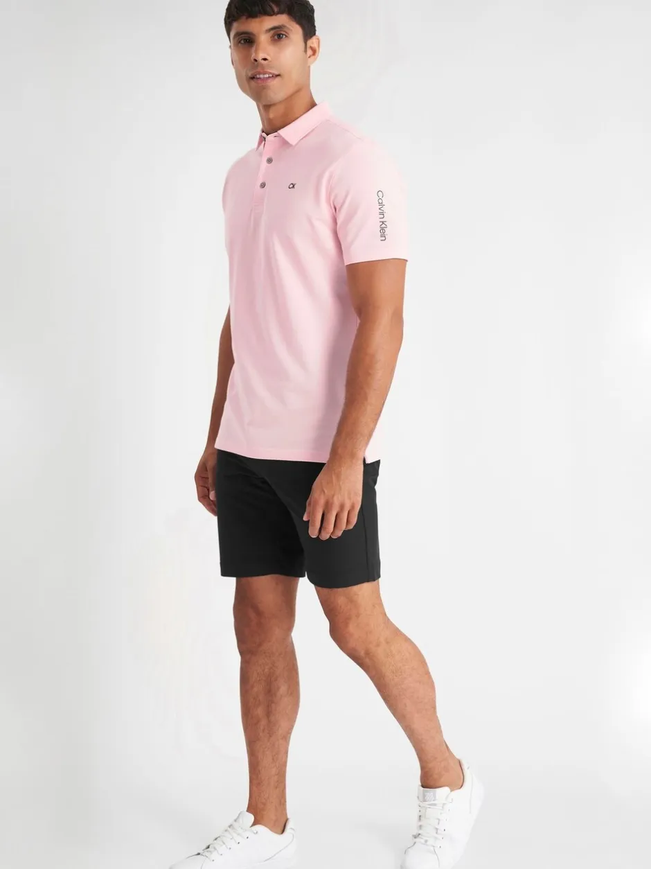 Poloshirts|Calvin Klein Golf Roze - Uni poloshirt