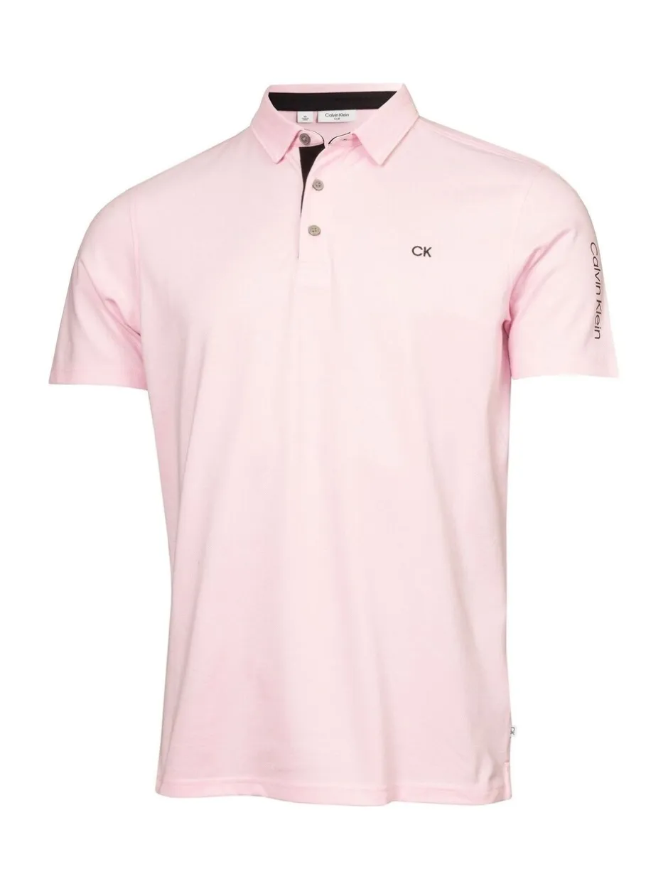Poloshirts|Calvin Klein Golf Roze - Uni poloshirt
