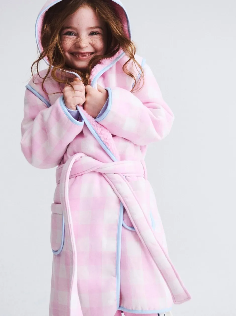 Kamerjassen|Cotton On - Hooded Dressing Gown Roze