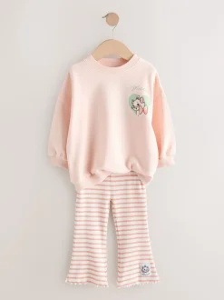 Tops|Sets En Combisets|Next Roze - Disney Aristocats Marie top met lange mouwen en legging set (3mnd -7jr)