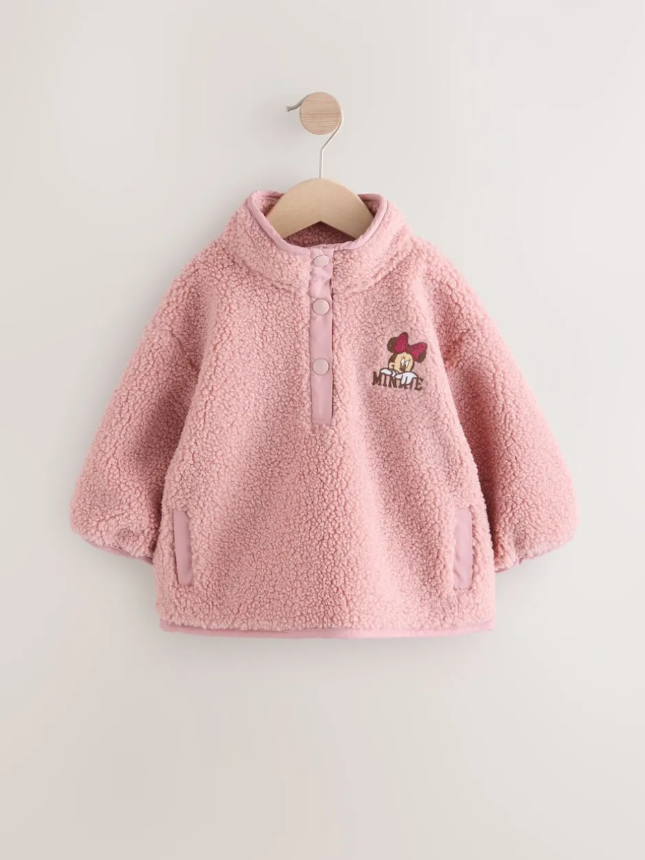 Jassen En Jacks*Next Roze - Disney Minnie fleecetop (3 mnd - 7 jr)