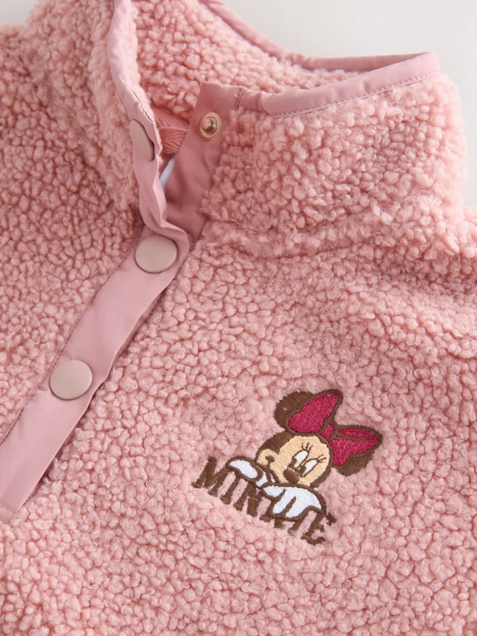 Jassen En Jacks*Next Roze - Disney Minnie fleecetop (3 mnd - 7 jr)