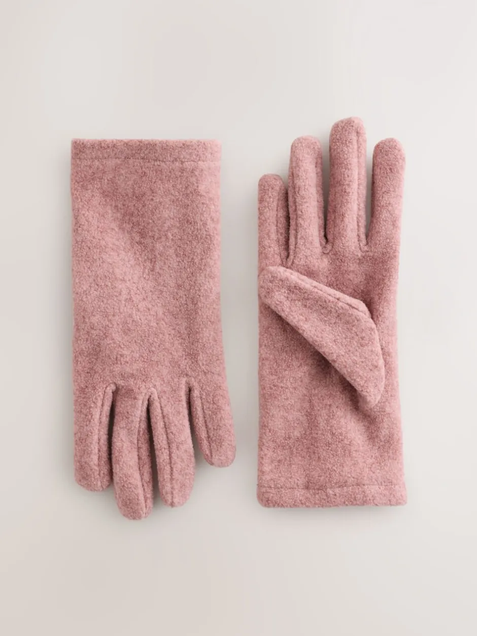 Mutsen, Handschoenen En Sjaals*Next Roze - Fleece handschoenen