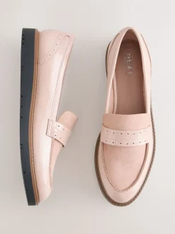 Lage Schoenen*Next - Forever Comfort® Brogue Instappers Roze