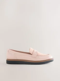 Lage Schoenen*Next - Forever Comfort® Brogue Instappers Roze