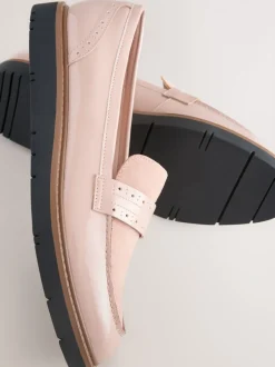 Lage Schoenen*Next - Forever Comfort® Brogue Instappers Roze