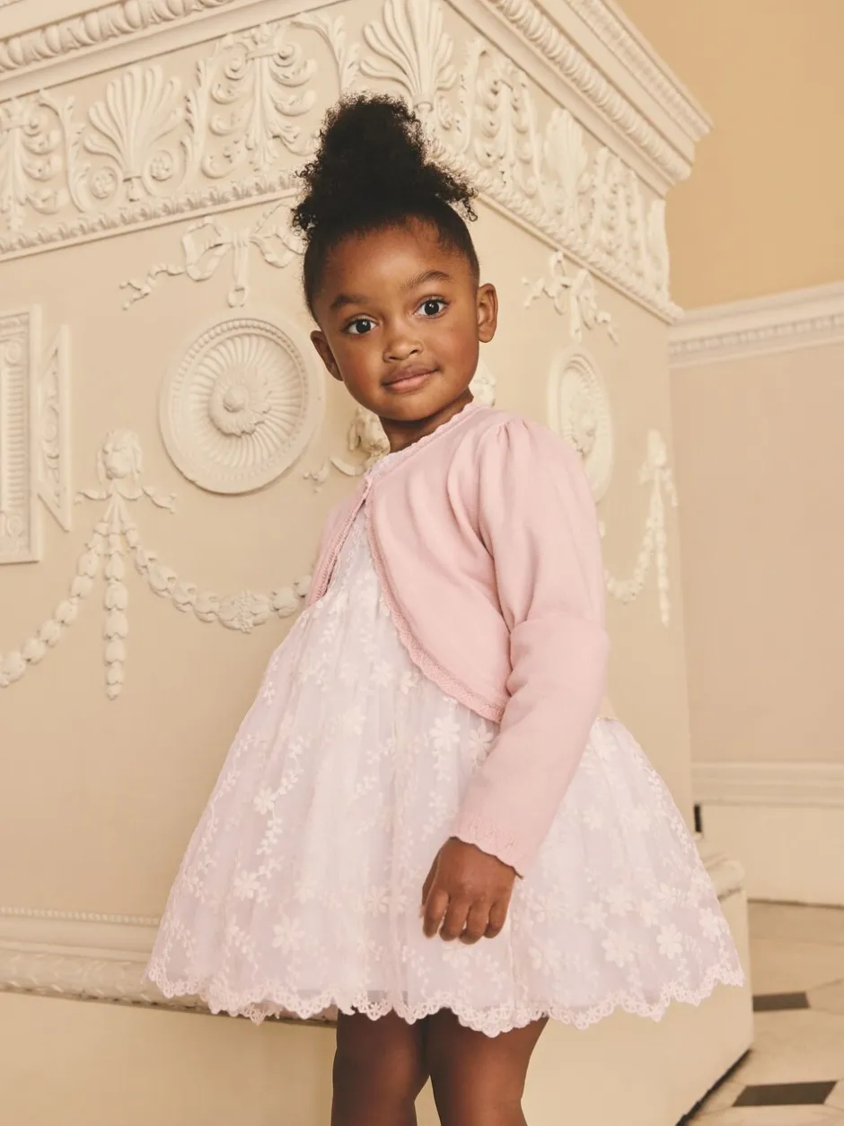 Gebreide Kleding*Next - Gelegenheids bolero (3 mnd- 16 jr) Roze