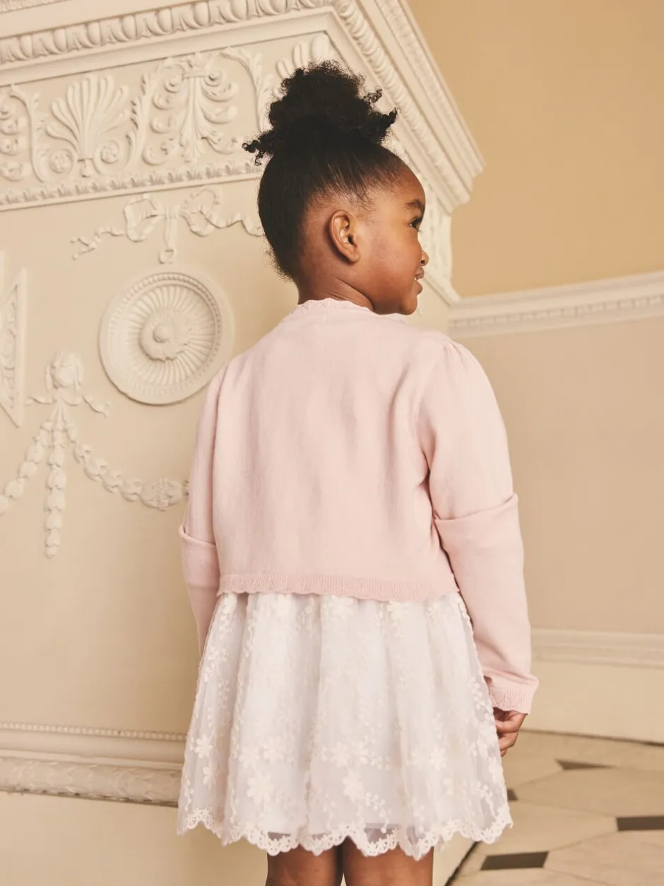Gebreide Kleding*Next - Gelegenheids bolero (3 mnd- 16 jr) Roze