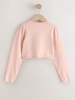 Gebreide Kleding*Next - Gelegenheids bolero (3 mnd- 16 jr) Roze