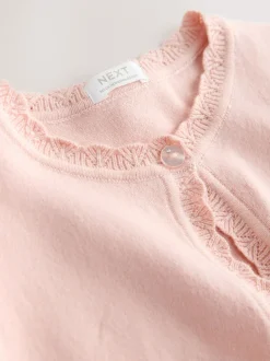 Gebreide Kleding*Next - Gelegenheids bolero (3 mnd- 16 jr) Roze