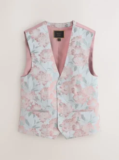 Vesten|Next - Gelegenheidsherenvest Roze