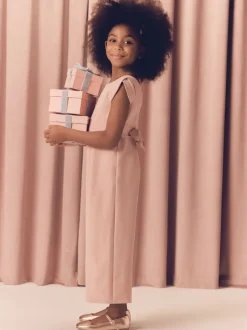 Jumpsuits En Playsuits*Next - Gelegenheidsjumpsuit (3-16jr) Roze