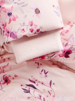 Jassen, Jacks En Kinderwagenpakjes|Jassen En Jacks*Next Roze - Gewatteerde babyjas met bloemen (0mnd-2jr)