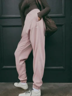 Leggings En Joggingbroeken|self. Roze - Joggingbroek met banden