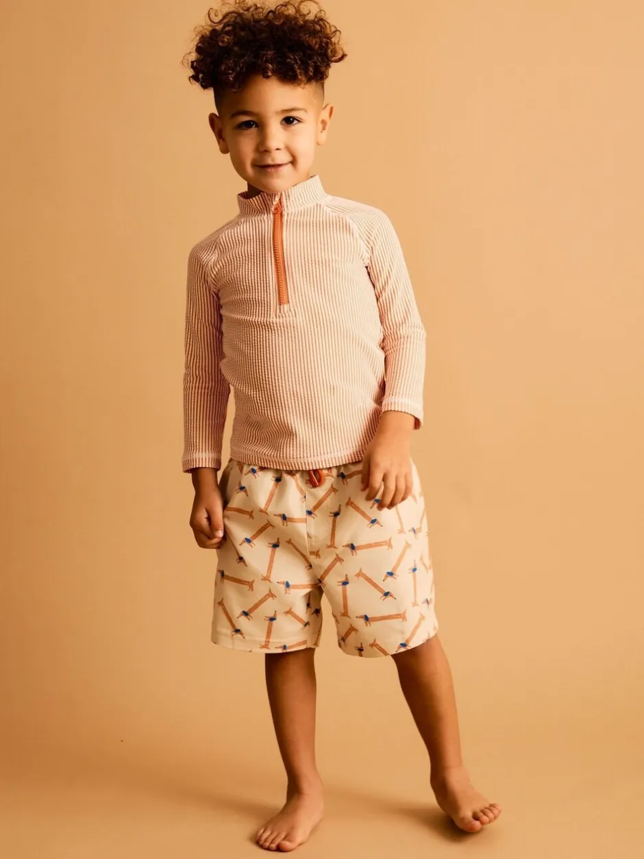 Badkleding*KIDLY by MORI - Swim Shorts Roze