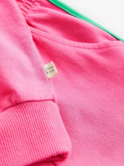 Sweaters En Hoody´S|Joggingbroeken*Little Bird by Jools Oliver Roze - set van sweatshirt en joggingbroek