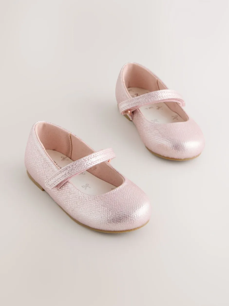 Gelegenheidskleding*Next - Mary Jane gelegenheidsschoenen met klittenbandsluiting Roze