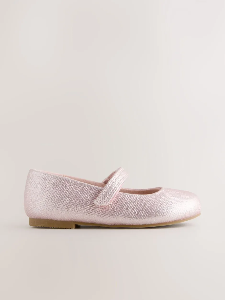 Gelegenheidskleding*Next - Mary Jane gelegenheidsschoenen met klittenbandsluiting Roze