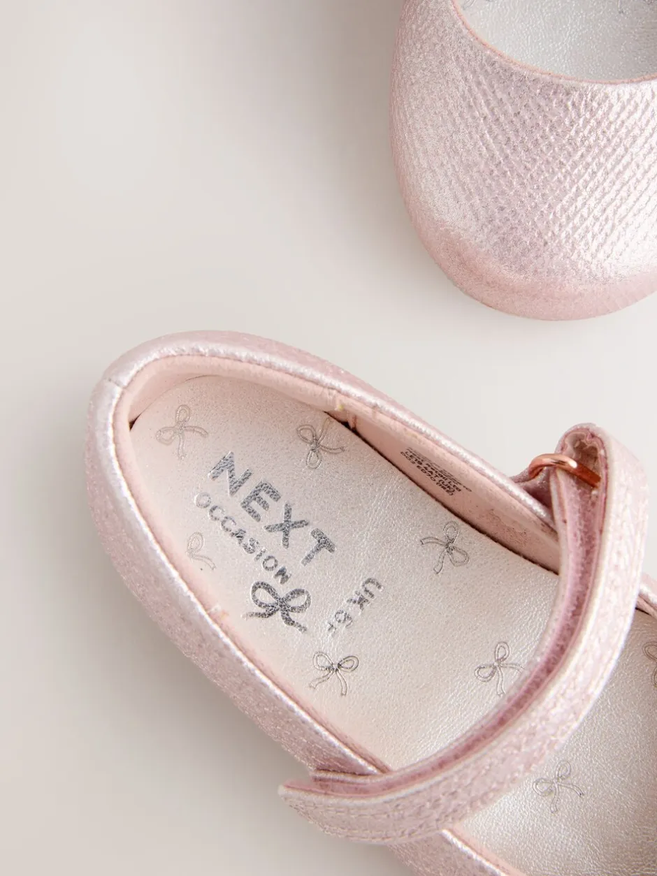 Gelegenheidskleding*Next - Mary Jane gelegenheidsschoenen met klittenbandsluiting Roze