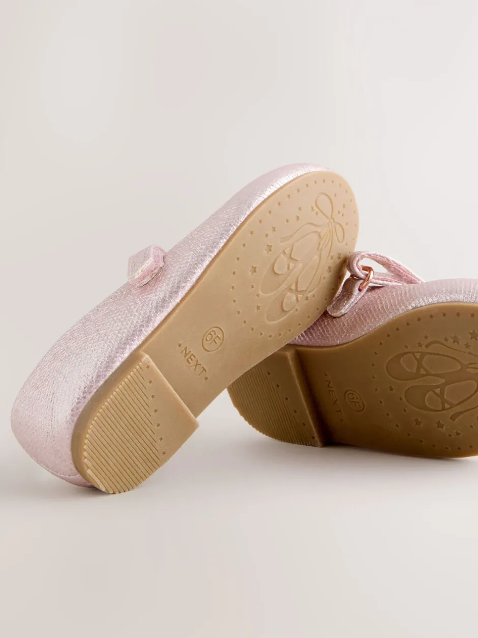 Gelegenheidskleding*Next - Mary Jane gelegenheidsschoenen met klittenbandsluiting Roze
